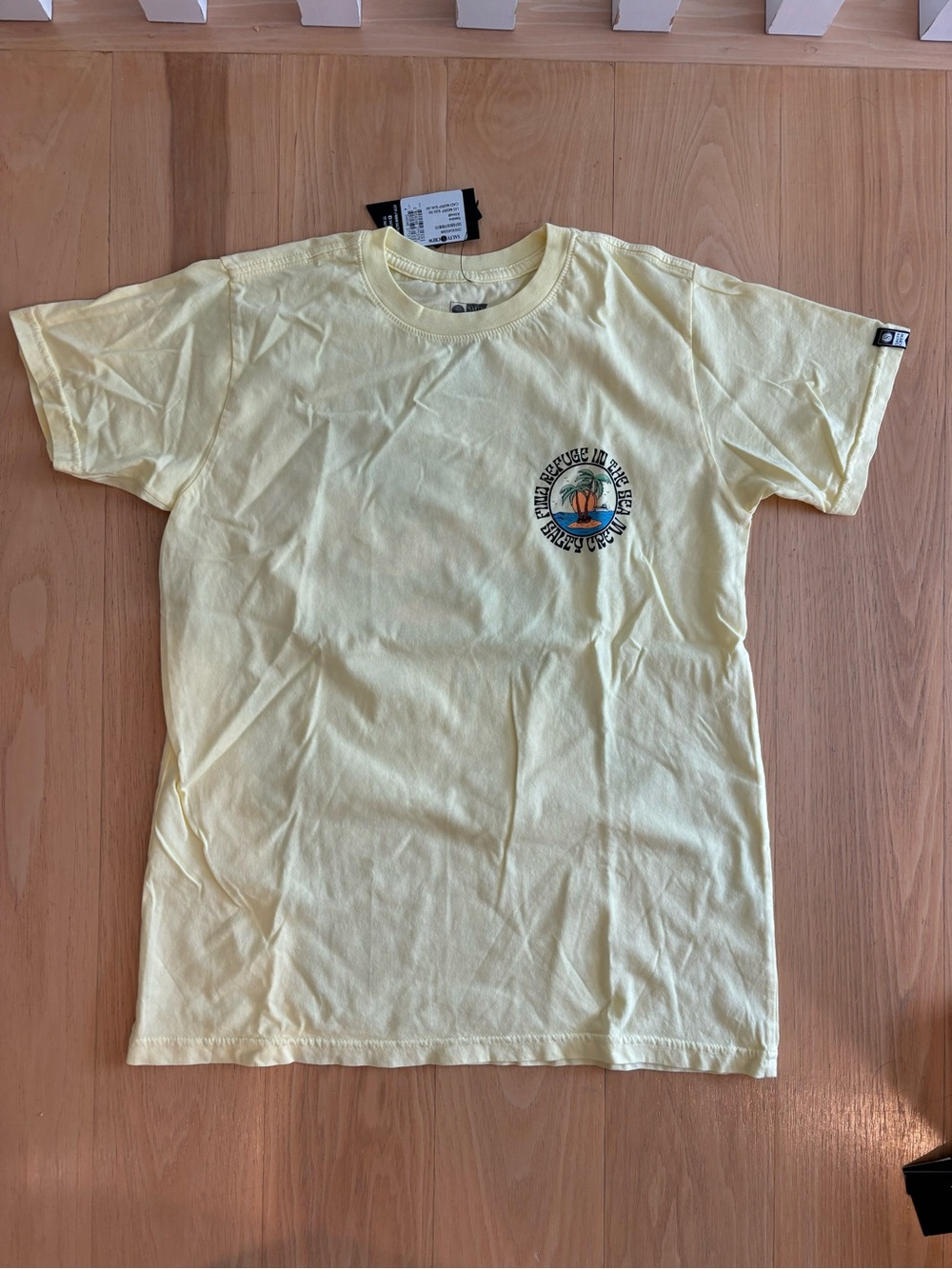 NWT Salty Crew Yellow T-shirt